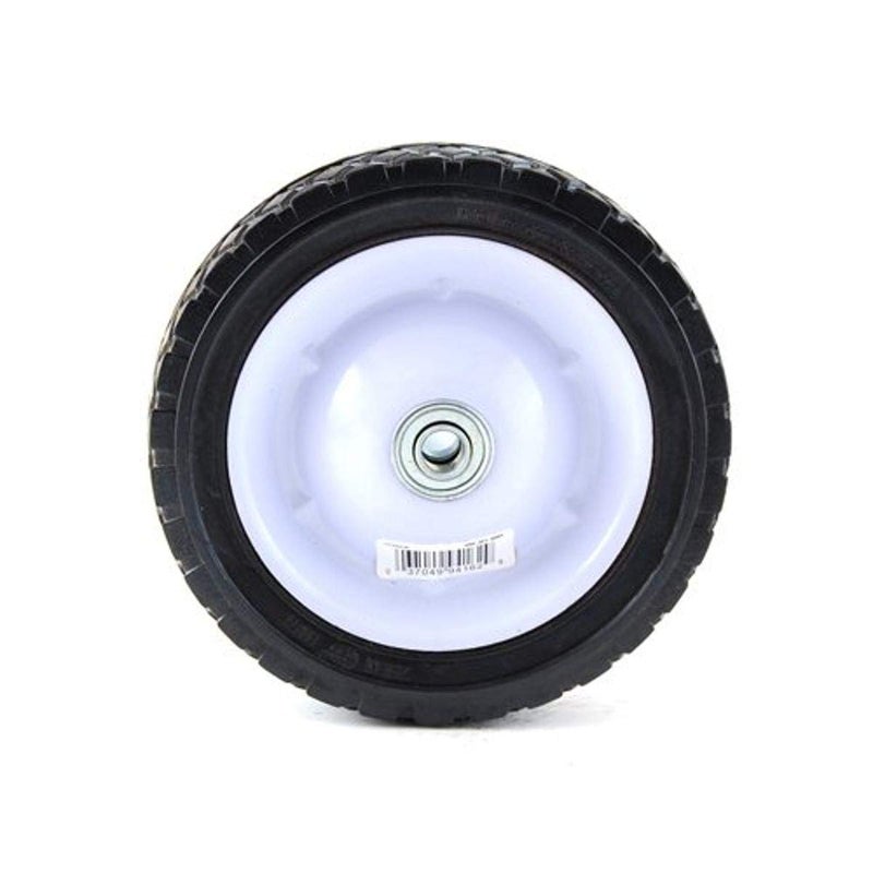 Arnold 7" Universal Replacement Steel Wheel with 55 lb. Load Rating, Black - Image 1